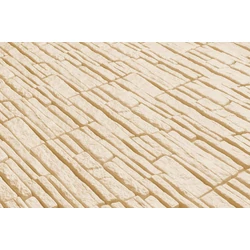 3D Kőhatású falburkolat  "rock"  bézs (0,52 m2)