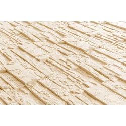 3D Kőhatású falburkolat "stone" bézs (0,52 m2)