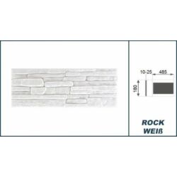 3D Kőhatású burkoló "rock" fehér (0,52 m2)