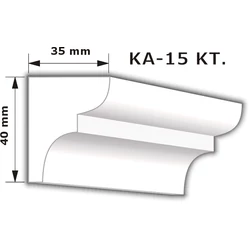 KA-15 Karnistakaró díszléc (200cm)
