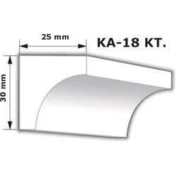KA-18 Karnistakaró díszléc (200cm)