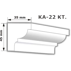 KA-22 Karnistakaró díszléc (200cm)