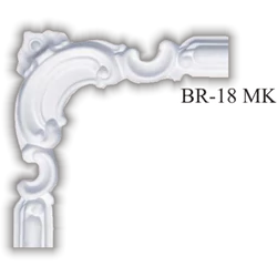 BR-18 MK sarokelem - Beltéri polisztirol dísz