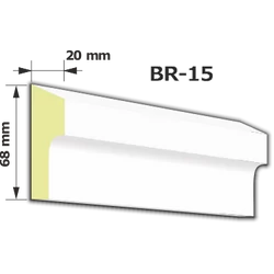 BR-15 Kültéri díszléc (125cm)