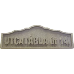 14. Utcatábla