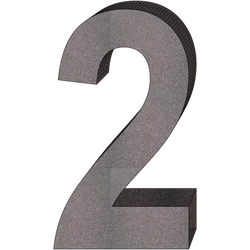 "2" önálló házszám