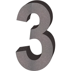 "3" önálló házszám