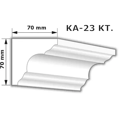 KA-23 Karnistakaró díszléc (200cm)