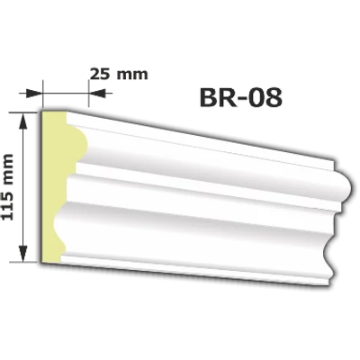 BR-08 Kültéri díszléc (125cm)