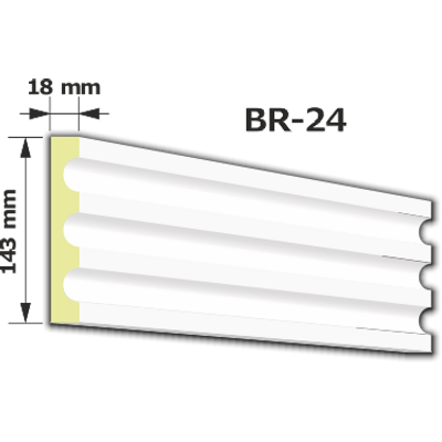 BR-24 Kültéri díszléc (125cm)
