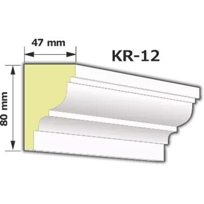 KR-12 Kültéri díszléc (125cm)