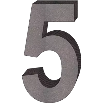 "5" önálló házszám