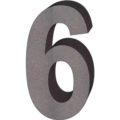 "6" önálló házszám