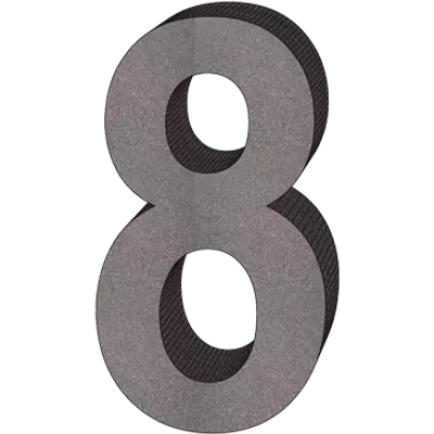 "8" önálló házszám